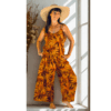 ensemble top et pantalon en lin