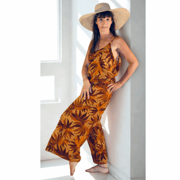 ENSEMBLE DEUX PIECES ; TOP ET PANTALON
