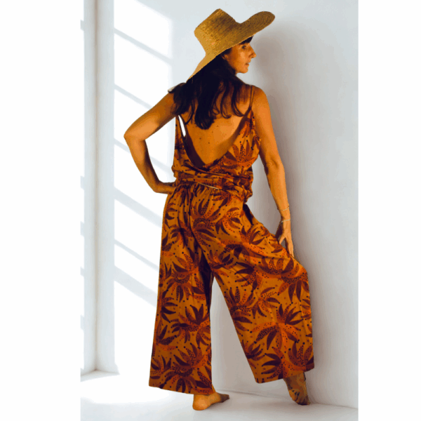 ENSEMBLE DEUX PIECES ; TOP ET PANTALON