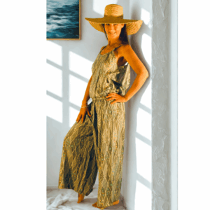 ENSEMBLE PANTALON FLUIDE ET HAUT ELEGANT POUR L'ETE