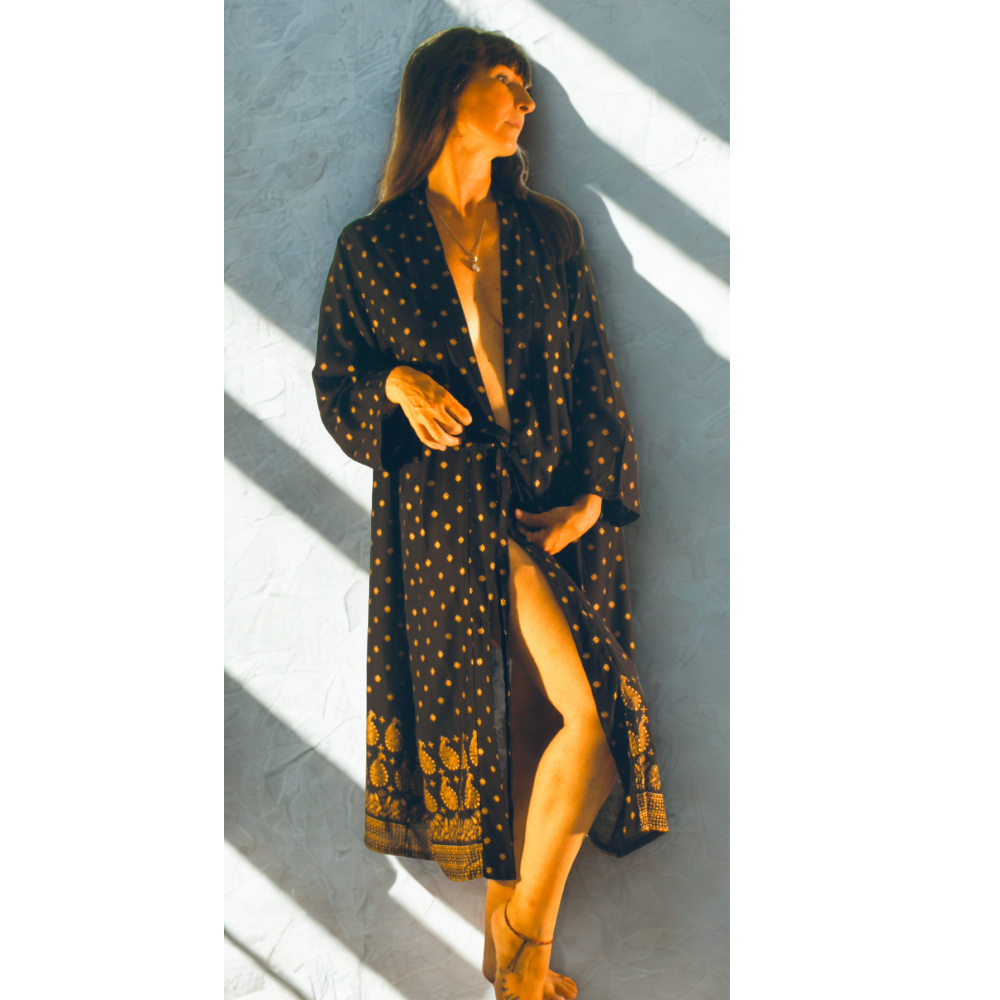 kimono femme en coton léger