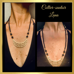 collier en macramé