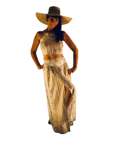 ENSEMBLE COORDONNEE CHIC ET ETHNIQUE