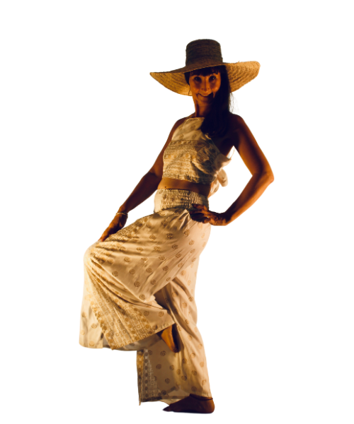 ENSEMBLE COORDONNEE CHIC ET ETHNIQUE