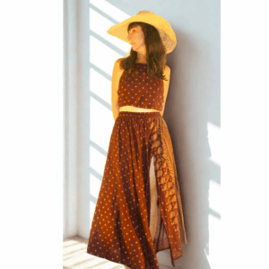 ENSEMBLE JUPE ET TOP