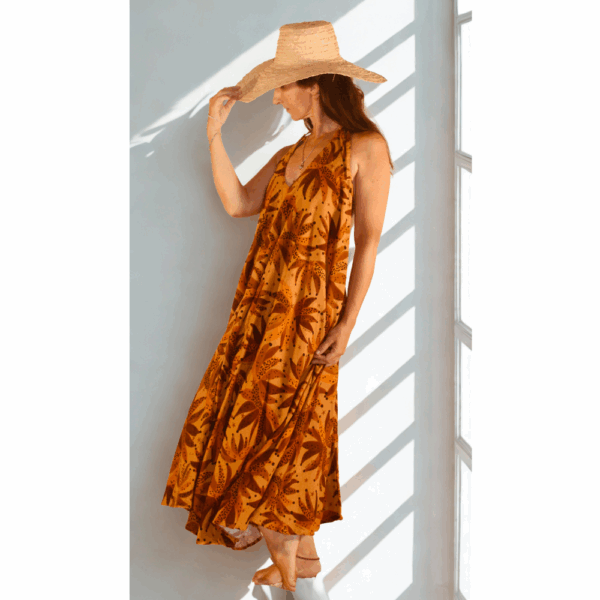 robe bohème forme évasée
