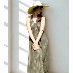 Robe longue dos nu
