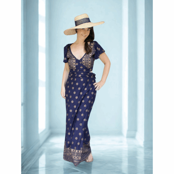 ENSEMBLE BOHEME CHIC BLEU