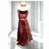 ENSEMBLE JUPE ET HAUT: JUPE EVASEE ET TOP COURT