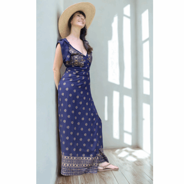 ENSEMBLE BOHEME CHIC BLEU
