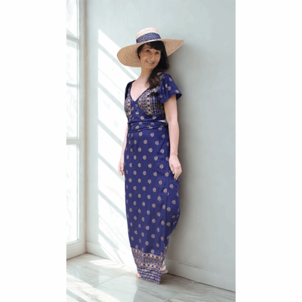 ENSEMBLE BOHEME CHIC BLEU
