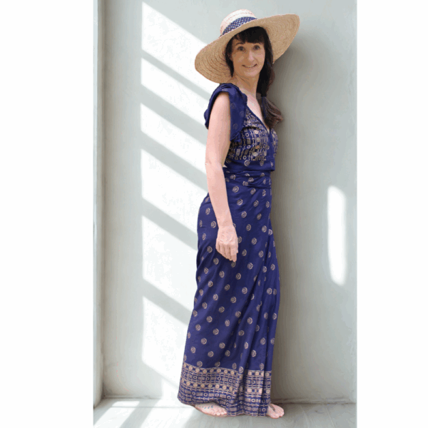 ENSEMBLE BOHEME CHIC BLEU