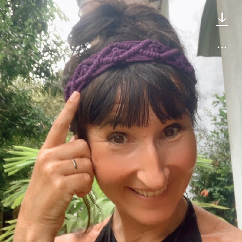 Bandeaux pour cheveux en macramé